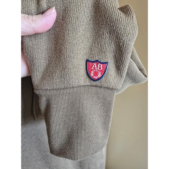 Arthur Beale brown pullover crewneck sweater mens size large - Picture 4 of 11